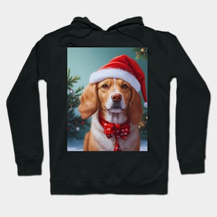 Dog in Christmas Mood Hoodie